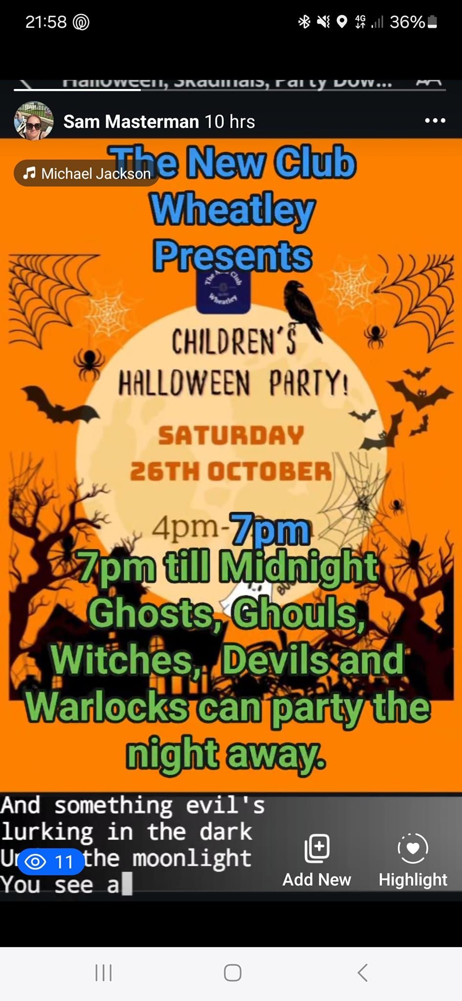 Halloween kids Disco