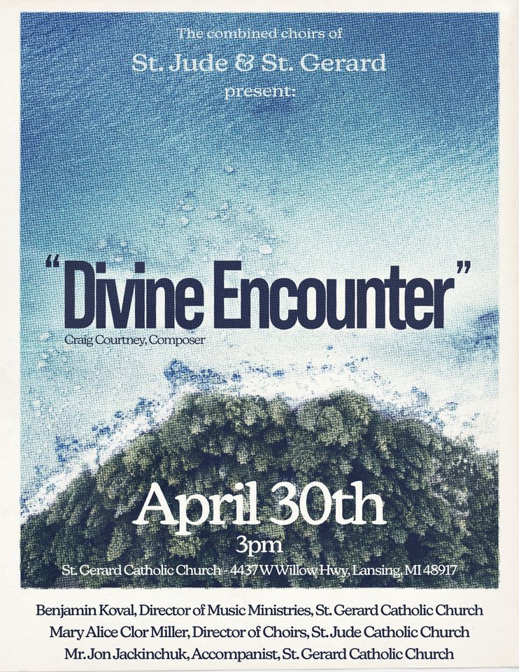 St. Gerard Music Ministry Presents: Craig Courtney's Divine Encounter