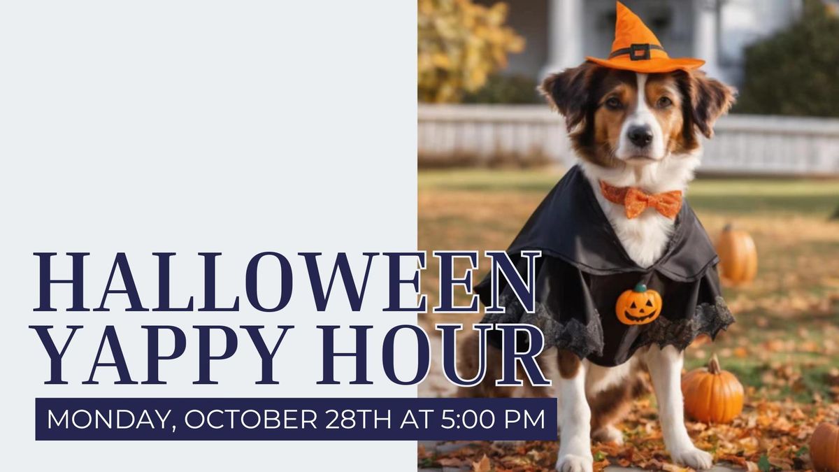 Halloween Yappy Hour