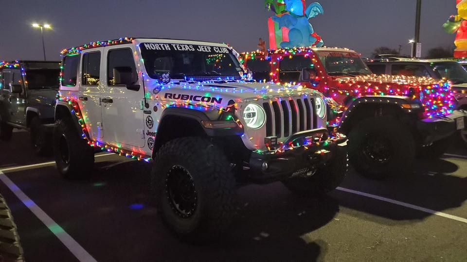 jeep wrangler christmas lights