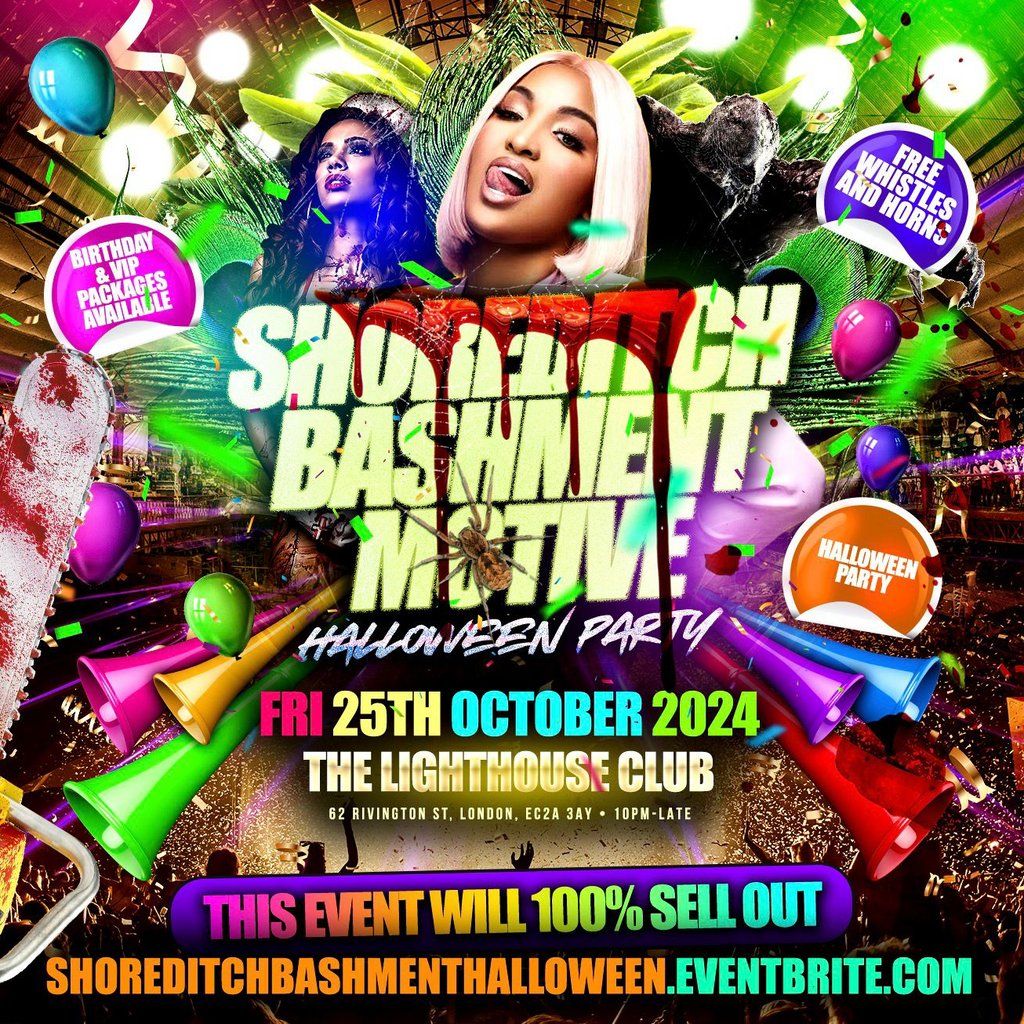 Shoreditch Bashment Motive Halloween Party