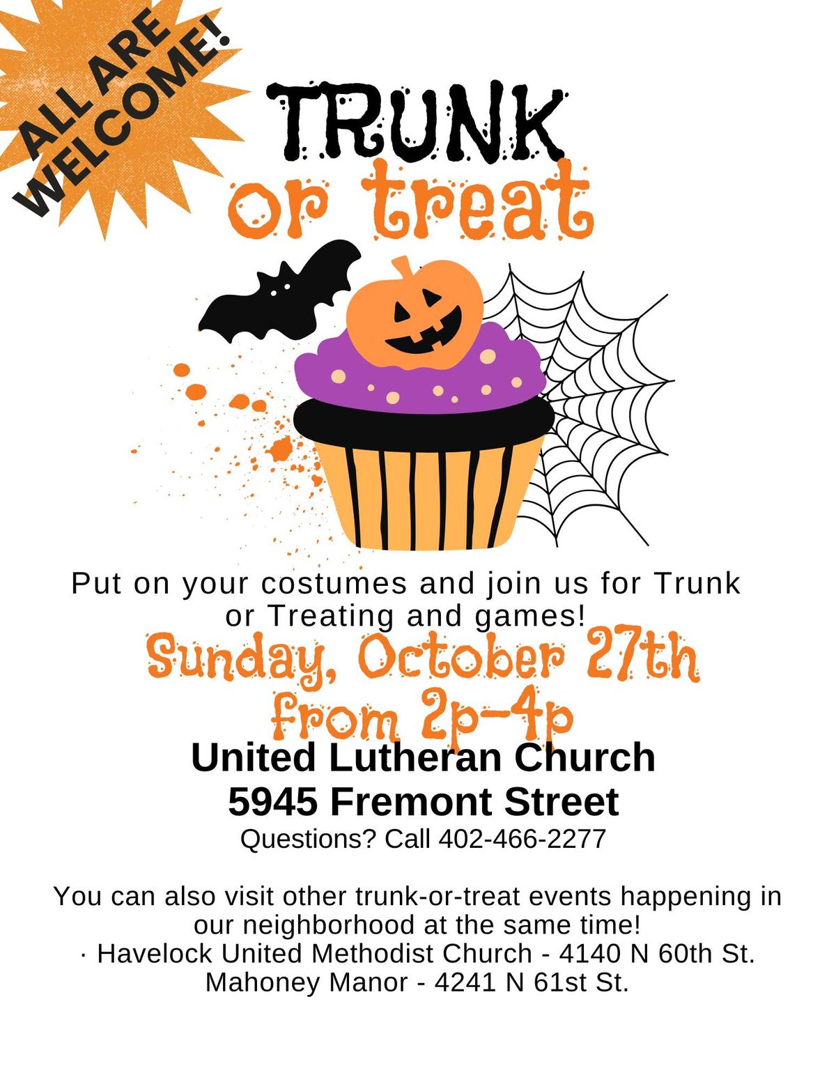 United Lutheran Trunk or Treat