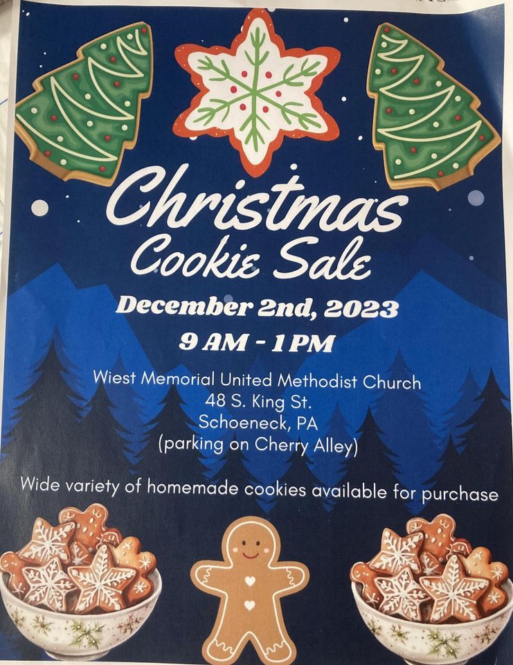 Christmas Cookie Sale 48 S King St Stevens, PA, United States