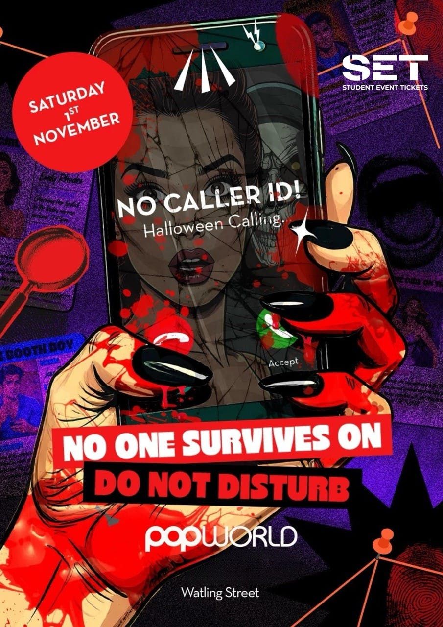 HALLOWEEN @ POPWORLD WATLING ST - SATURDAY 1ST NOVEMBER