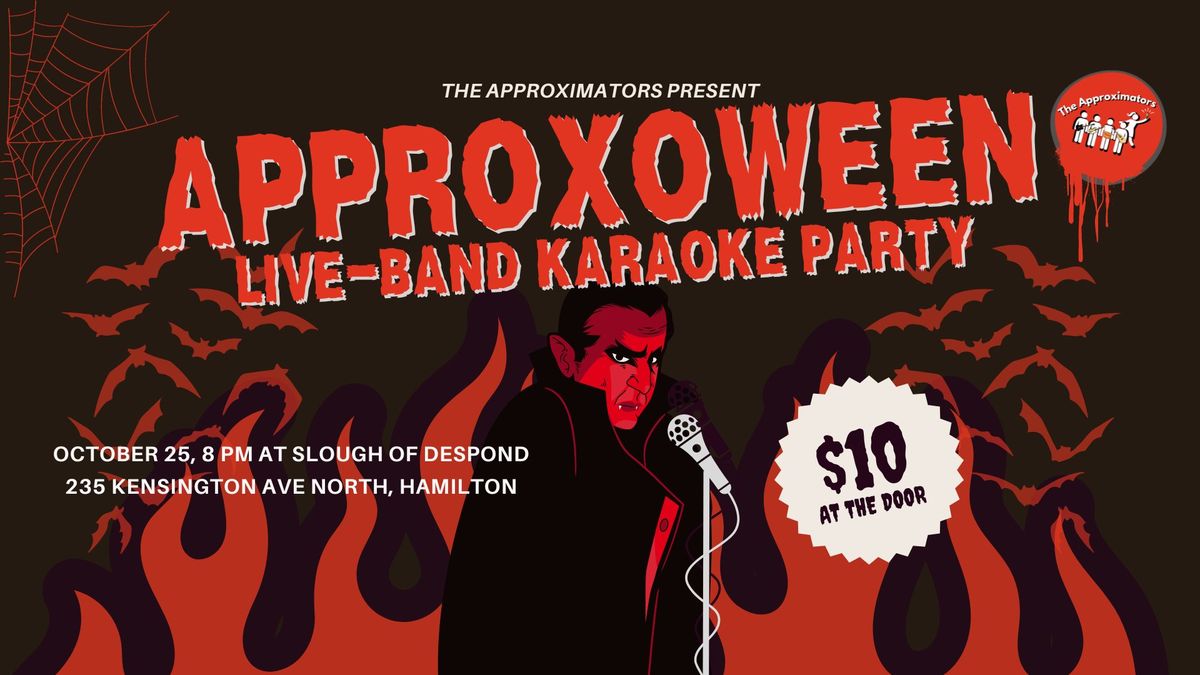 APPROXOWEEN! Live-Band Karaoke Halloween Party