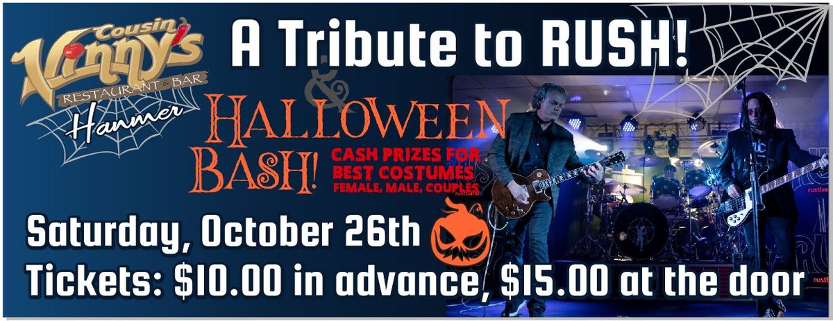 Rush Tribute Rust- Halloween Bash