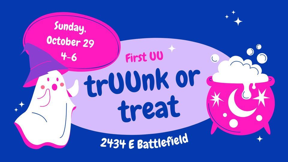 Trunk or Treat First Unitarian Universalist Church of Springfield, MO
