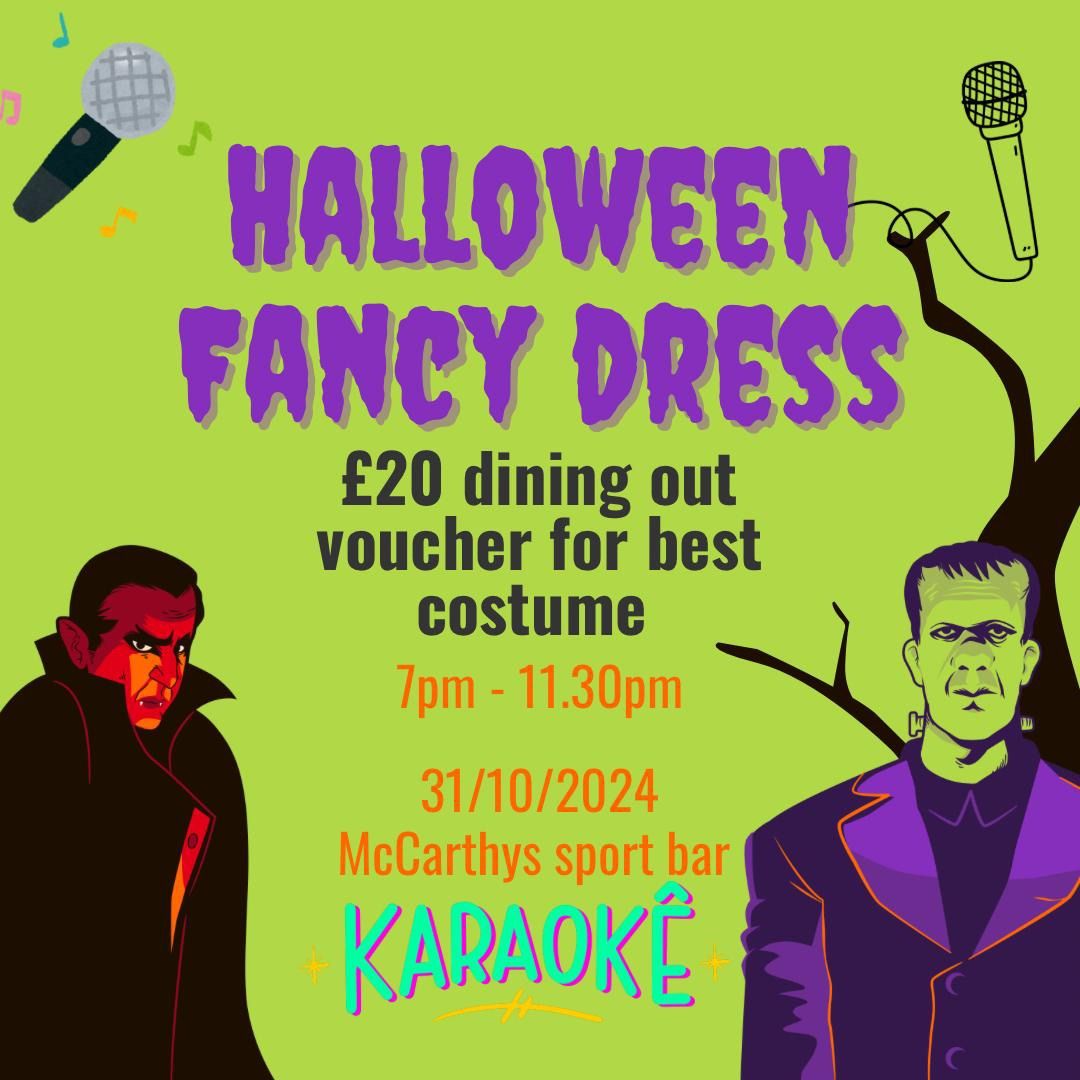 Halloween Karaoke Night