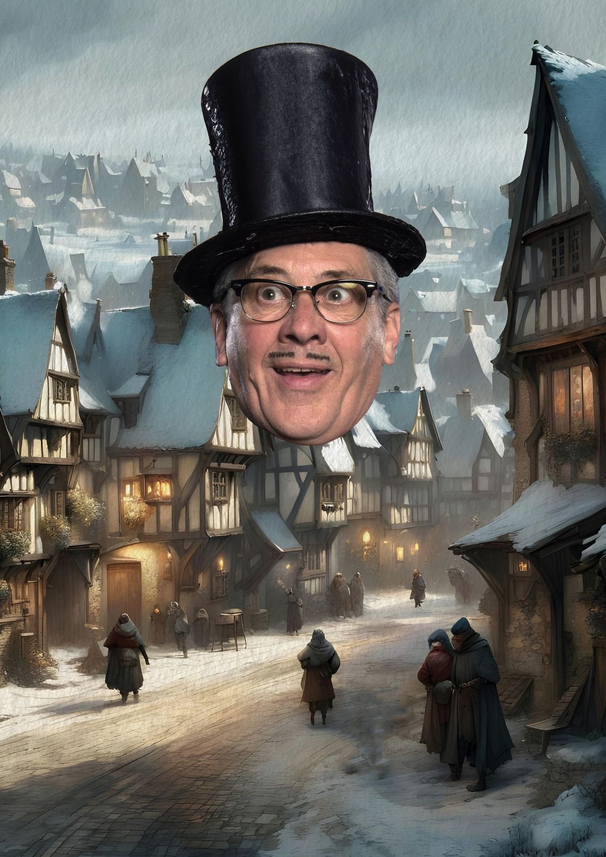 Count Arthur Strong Is Charles Dickens In 'a Christmas Carol'