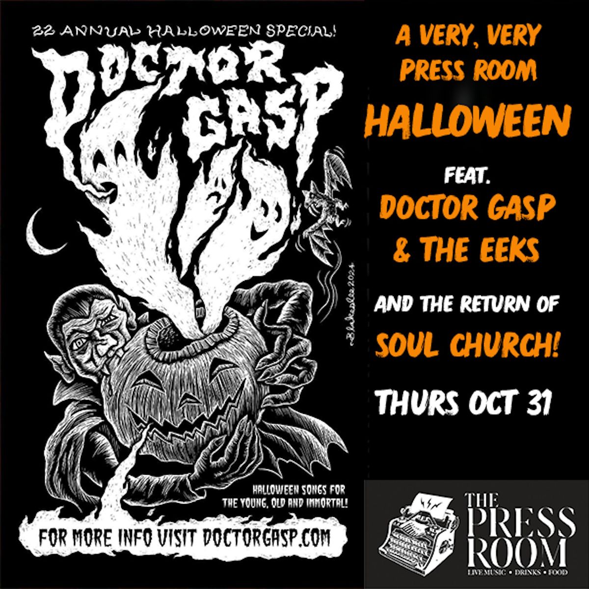 Doctor Gasp & The Eeks + Soul Church