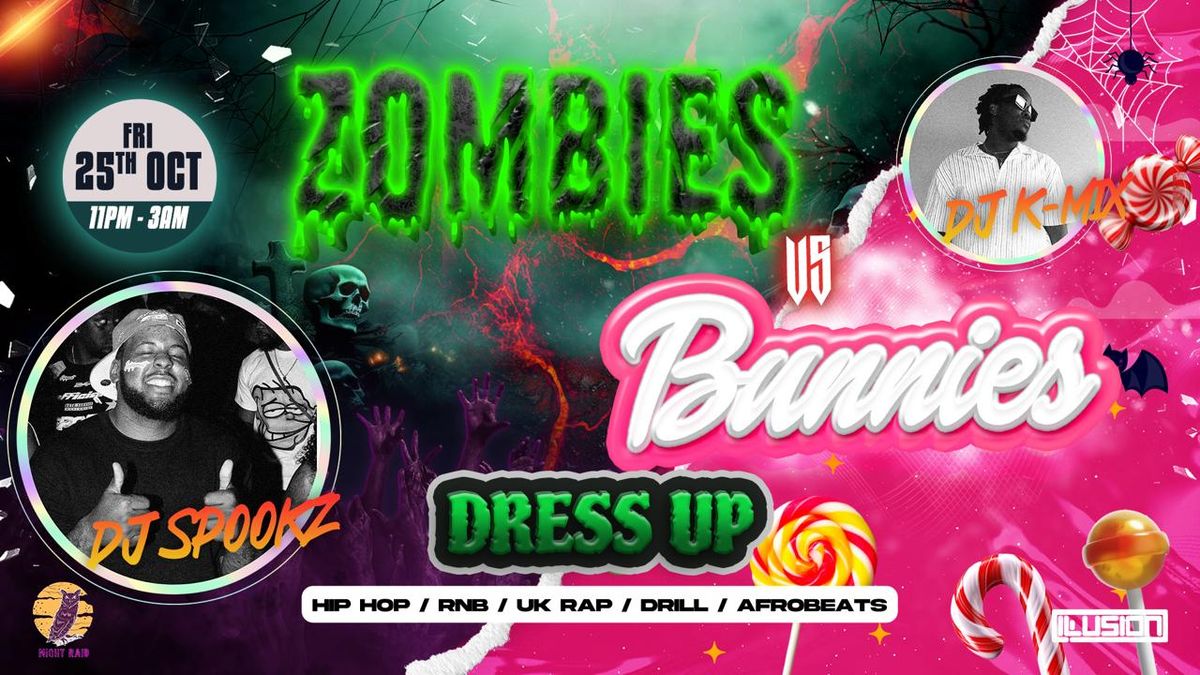 Illusion x Nightraid Present: Zombies vs Bunnies: Dress Up.