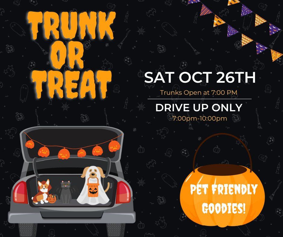 Pet Friendly Trunk or Treat Night