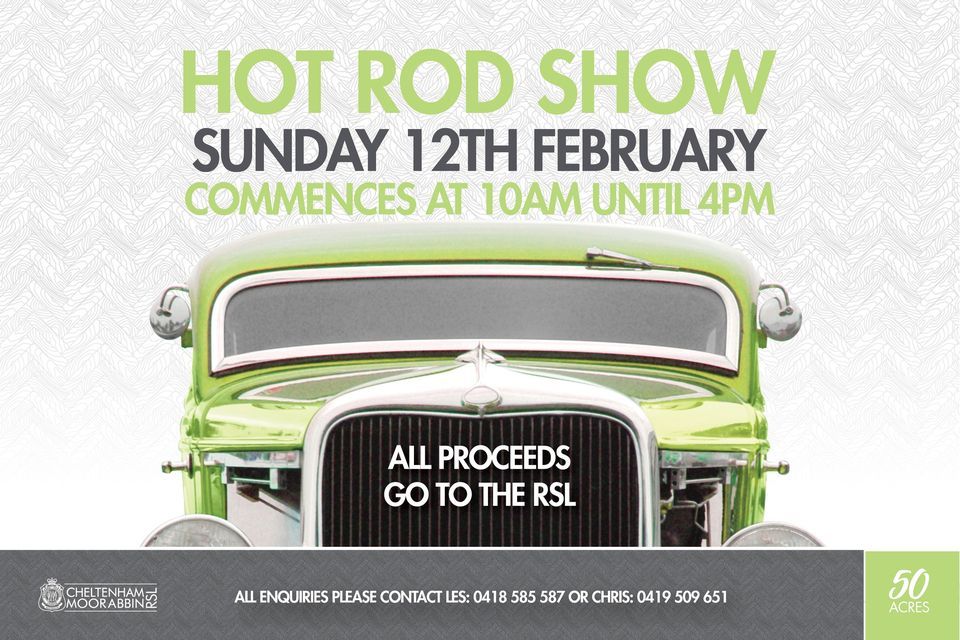 Hot Rod and Classic Car Show Cheltenham Moorabbin RSL, Dandenong, VI
