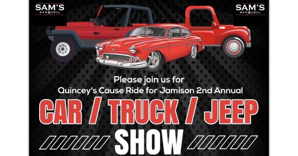 Sams Car Show for Jamison Sam's Bar & Grill, Sayre, PA June 13, 2023