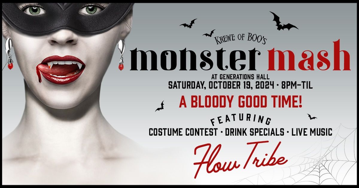 Krewe of Boo's Monster Mash (Official Parade After-Party)