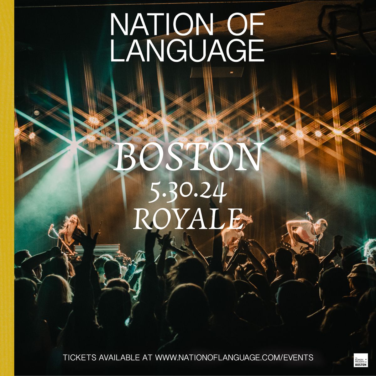 Nation of Language at 9:30 Club