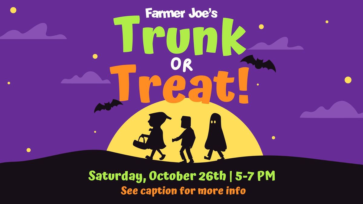 Trunk or Treat! 