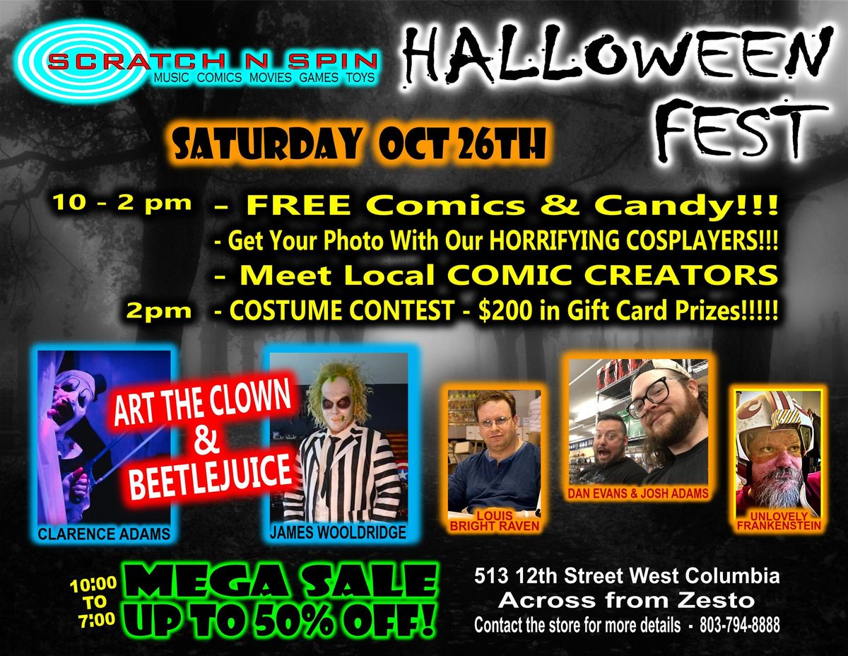 HALLOWEEN COMIC FEST 2024 (MEGA SALE + COSPLAY/CREATOR GUESTS!) 513