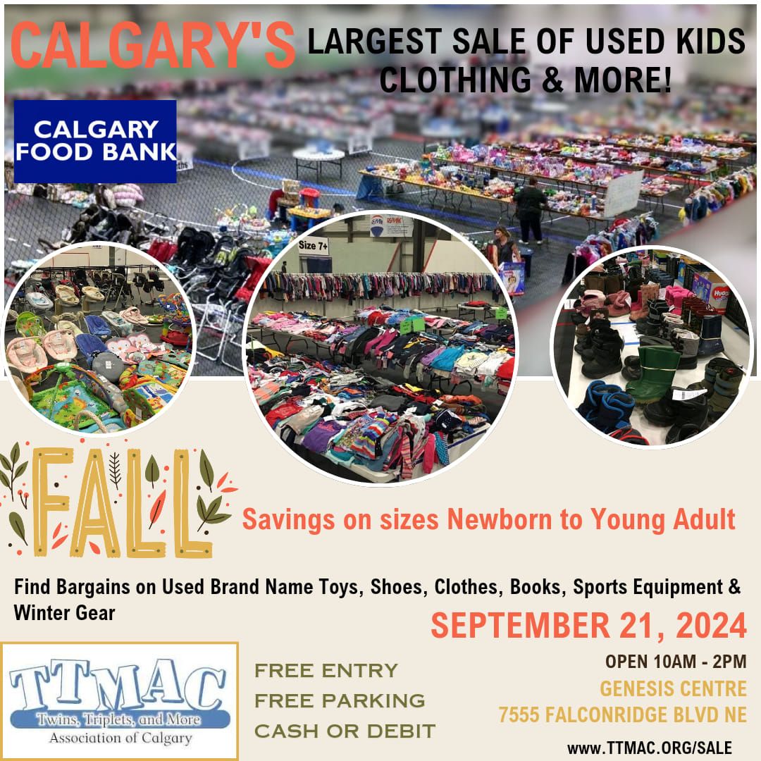 FALL SALE OF KIDS USED CLOTHING, TOYS, BOOKS, WINTER GEAR 