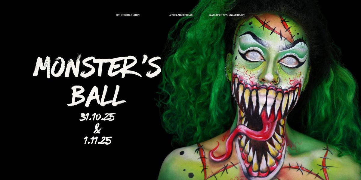 Ladybird Lates - MONSTER'S BALL HALLOWEEN PARTY