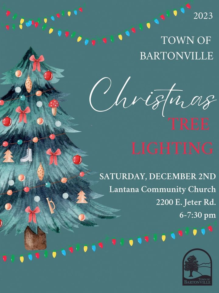 Christmas Tree Lighting Lantana Community Church, Bartonville, TX