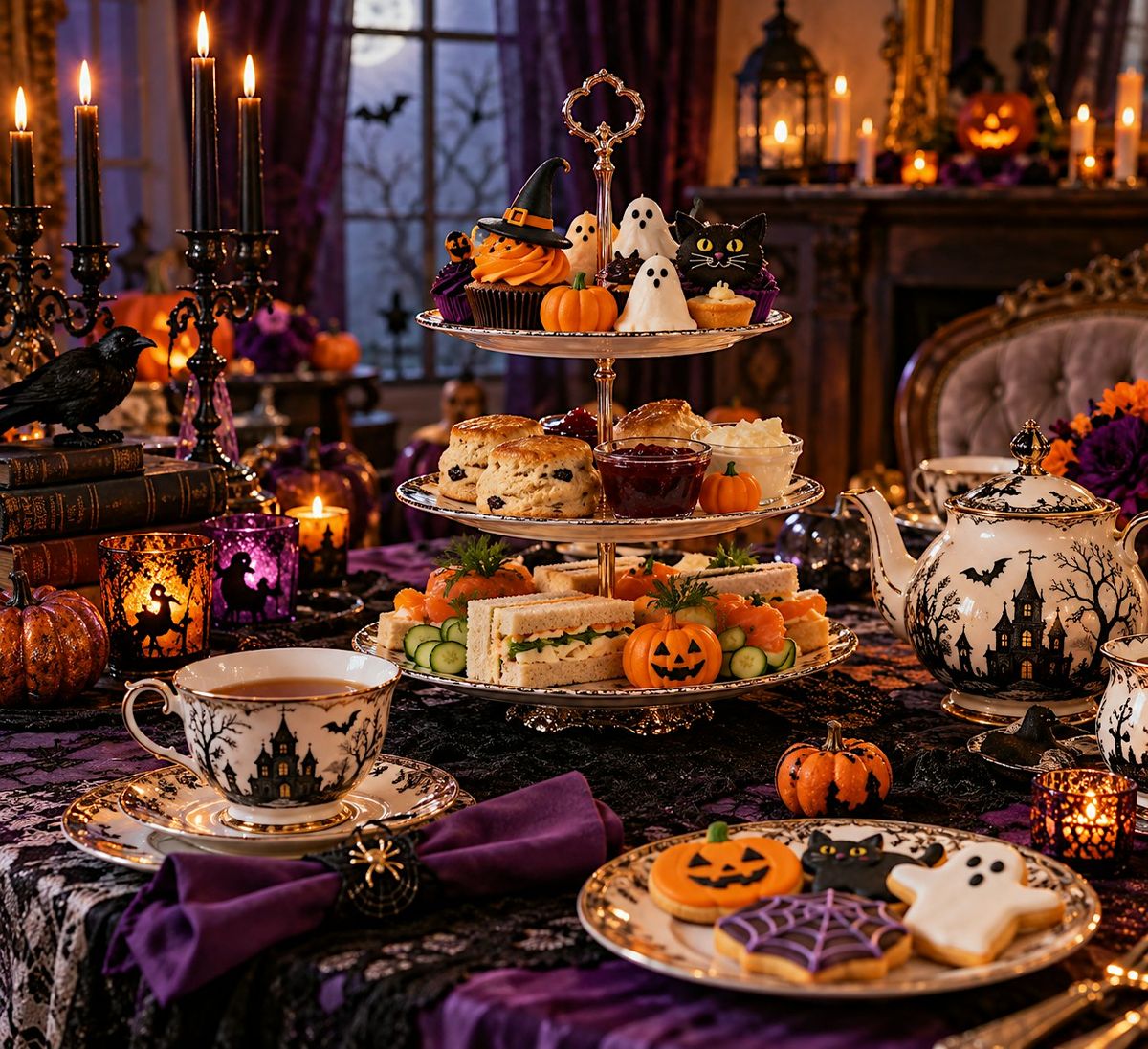 Ghost Tea Time The Haunted Parlor: An Evening of Tea, Tales & Treats in Bridgewater ...