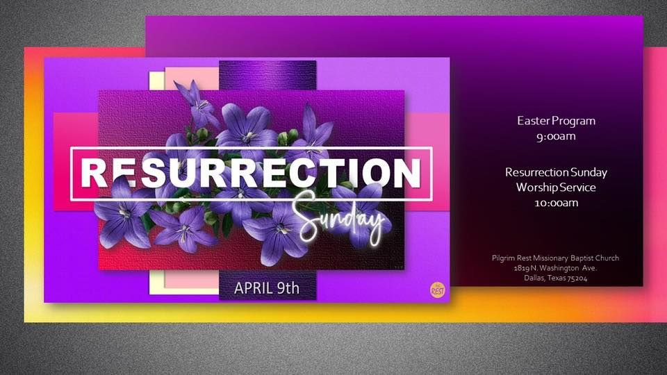 Resurrection Sunday Worship Service