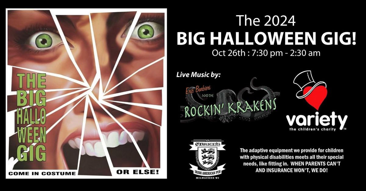 2024 Big Halloween Gig w\/ the Rockin' Krakens!