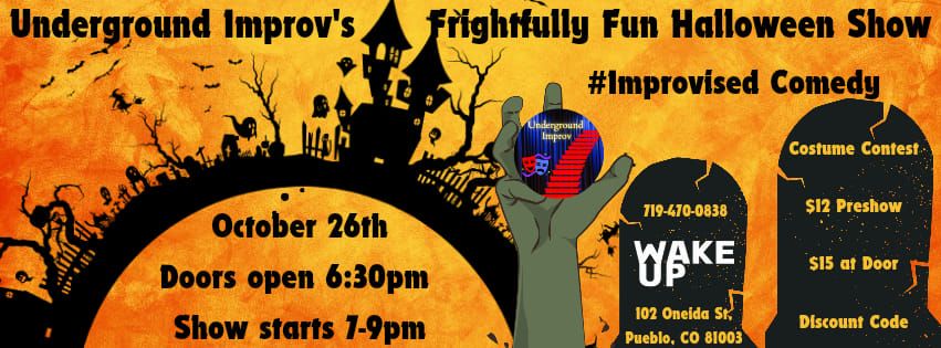 Frightfully Fun Halloween Improvised Comedy Show by Underground Improv