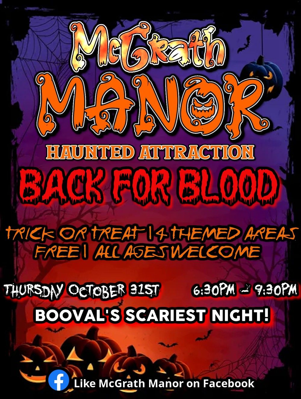 McGrath Manor Back for Blood 2024 Ipswich, QLD October 31, 2024