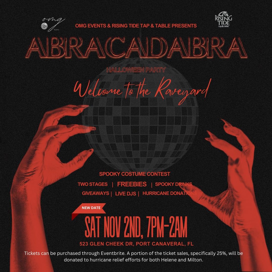 ABRACADABRA HALLOWEEN PARTY