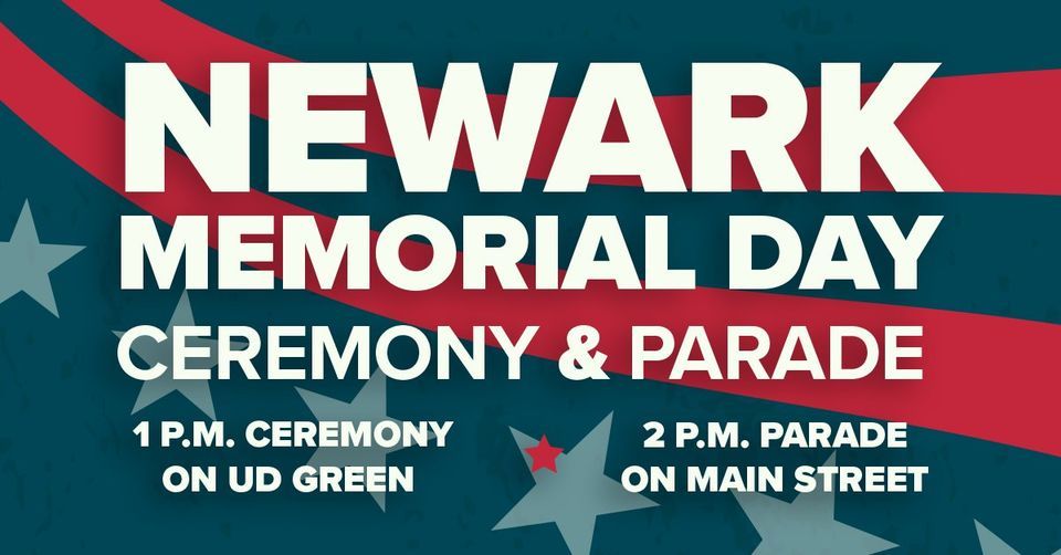 Memorial Day Parade and Ceremony Main Street Newark Delaware May 21