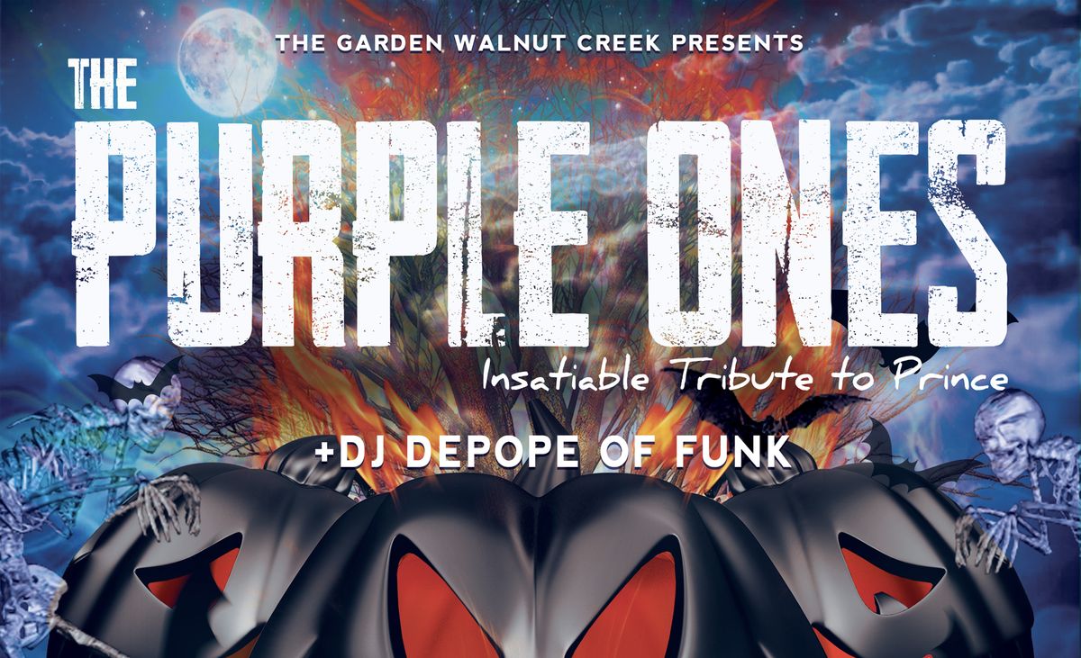 The Purple Ones Annual Halloween Crystal Ball + DJ DePope of Funk at The Garden Walnut Creek